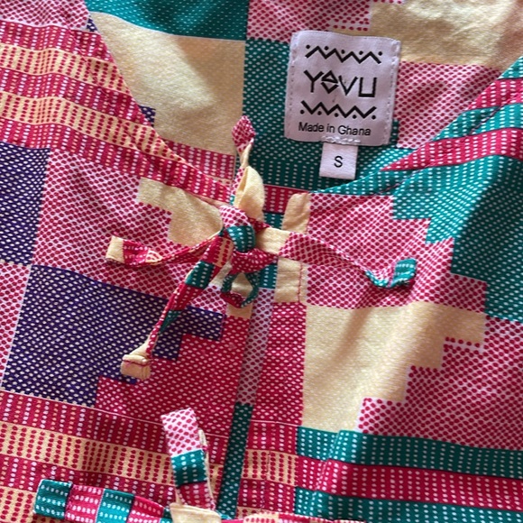 *EUC* Yevu Tie Top Midi Dress - Picture 4 of 6